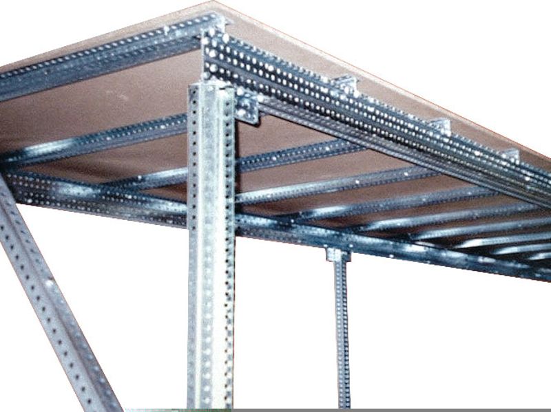 altillo perfil galvanizado con tablero 
